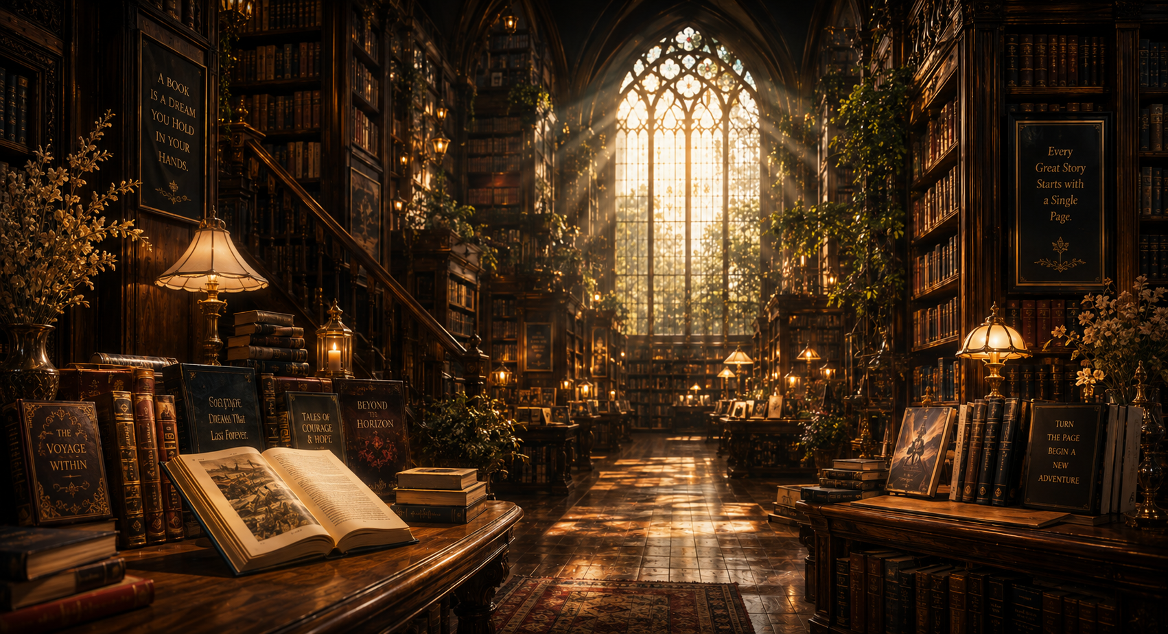 Bookstore Background
